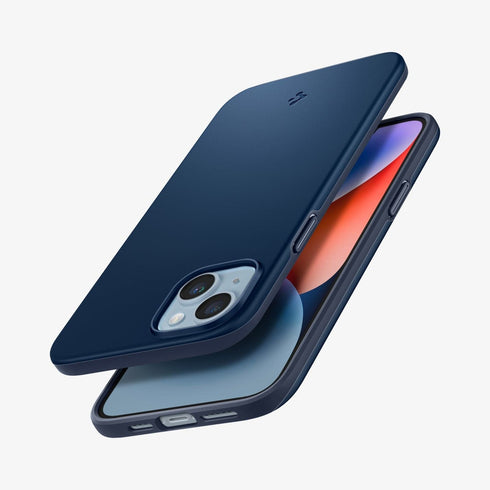 ACS04766 - iPhone 14 Pro Max Case Thin Fit in black showing the back
